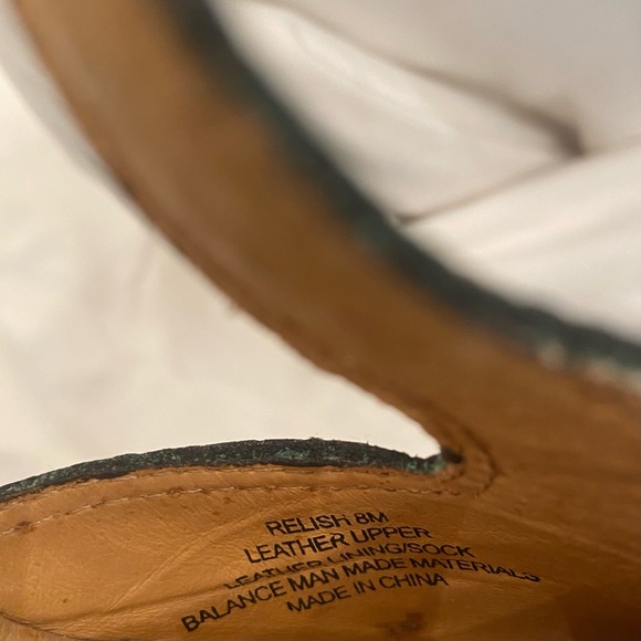 Nicole Relish Green T-Strap platform shoes - Picture 12 of 13